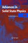 Image for Advances in Solid State Physics