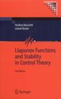 Image for Liapunov Functions and Stability in Control Theory