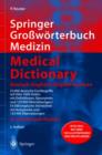 Image for Medical Dictionary Deutsch-Englisch / English-German