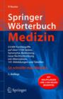 Image for Springer Worterbuch Medizin