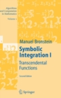 Image for Symbolic integration I  : transcendental functions