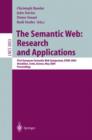 Image for The Semantic Web: Research and Applications : First European Semantic Web Symposium, ESWS 2004, Heraklion, Crete, Greece, May 10-12, 2004, Proceedings