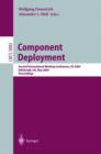 Image for Component Deployment : Second International Working Conference, CD 2004, Edinburgh, UK, May 20-21, 2004, Proceedings