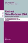 Image for Abstract State Machines 2004. Advances in Theory and Practice