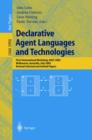 Image for Declarative Agent Languages and Technologies