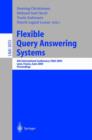 Image for Flexible Query Answering Systems : 6th International Conference, FQAS 2004, Lyon, France, June 24-26, 2004, Proceedings