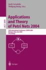Image for Applications and Theory of Petri Nets 2004