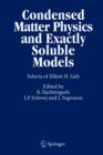 Image for Condensed Matter Physics and Exactly Soluble Models