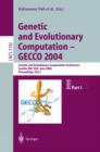Image for Genetic and Evolutionary Computation — GECCO 2004
