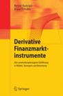 Image for Derivative Finanzmarktinstrumente : Eine Anwendungsbezogene Einfuhrung in Markte, Strategien Und Bewertung