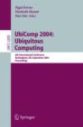 Image for UbiComp 2004: Ubiquitous Computing
