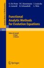 Image for Functional Analytic Methods for Evolution Equations