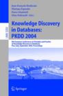 Image for Knowledge Discovery in Databases: PKDD 2004