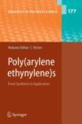 Image for Poly(arylene ethynylenes)  : from synthesis to application