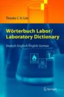 Image for Worterbuch Labor / Laboratory Dictionary : Deutsch-Englisch/English-German