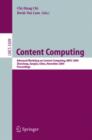 Image for Content Computing
