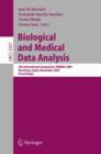 Image for Biological and Medical Data Analysis