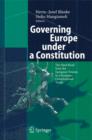 Image for Governing Europe under a Constitution