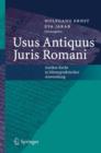 Image for Usus Antiquus Juris Romani