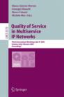 Image for Quality of Service in Multiservice IP Networks : Third International Workshop, QoS-IP 2005, Catania, Italy, February 2-4, 2005