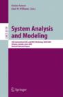 Image for System Analysis and Modeling : 4th International SDL and MSC Workshop, SAM 2004, Ottawa, Canada, June 1-4, 2004, Revised Selected Papers
