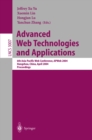 Image for Advanced Web Technologies and Applications: 6th Asia-Pacific Web Conference, APWeb 2004, Hangzhou, China, April 14-17, 2004, Proceedings : 3007