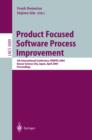 Image for Product focused software process improvement: 5th International Conference, PROFES 2004, Kansai Science City, Japan, April 5-8, 2004 : proceedings