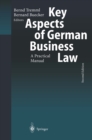 Image for Key Aspects of German Business Law: A Manual for Practical Orientation