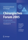 Image for Chirurgisches Forum 2005 fur experimentelle und klinische Forschung