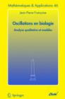 Image for Oscillations en biologie : Analyse qualitative et modeles