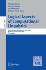 Image for Logical Aspects of Computational Linguistics : 5th International Conference, LACL 2005, Bordeaux, France, April 28-30, 2005, Proceedings