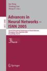 Image for Advances in Neural Networks - ISNN 2005