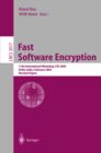 Image for Fast software encryption: 11th international workshop, FSE 2004, Delhi, India, February 5-7, 2004 : revised papers