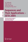 Image for Sequences and Their Applications - SETA 2004