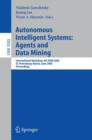 Image for Autonomous Intelligent Systems: Agents and Data Mining