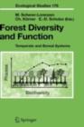 Image for Forest diversity and function: temperate and boreal systems : v. 176