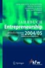 Image for Jahrbuch Entrepreneurship 2004/05: Grundungsforschung und Grundungsmanagement