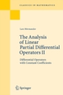 Image for The Analysis of Linear Partial Differential Operators II: Differential Operators with Constant Coefficients