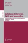 Image for Database: Enterprise, Skills and Innovation