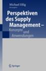 Image for Perspektiven des Supply Management: Konzepte und Anwendungen