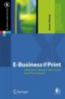 Image for E-business@print: Internet-based services and processes