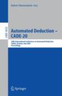 Image for Automated Deduction – CADE-20
