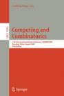Image for Computing and Combinatorics : 11th Annual International Conference, COCOON 2005, Kunming, China, August 16-19, 2005, Proceedings