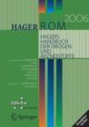Image for HagerROM 2006. Hagers Handbuch der Drogen und Arzneistoffe : Einzelplatzversion/Windows