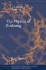 Image for The physics of birdsong