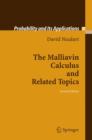 Image for The Malliavin Calculus and Related Topics