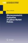 Image for Microeconometric Evaluation of Labour Market Policies