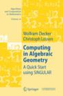 Image for Computing in Algebraic Geometry