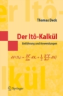 Image for Der Ito-Kalkul: Einfuhrung und Anwendungen