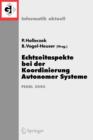 Image for Echtzeitaspekte bei der Koordinierung Autonomer Systeme
